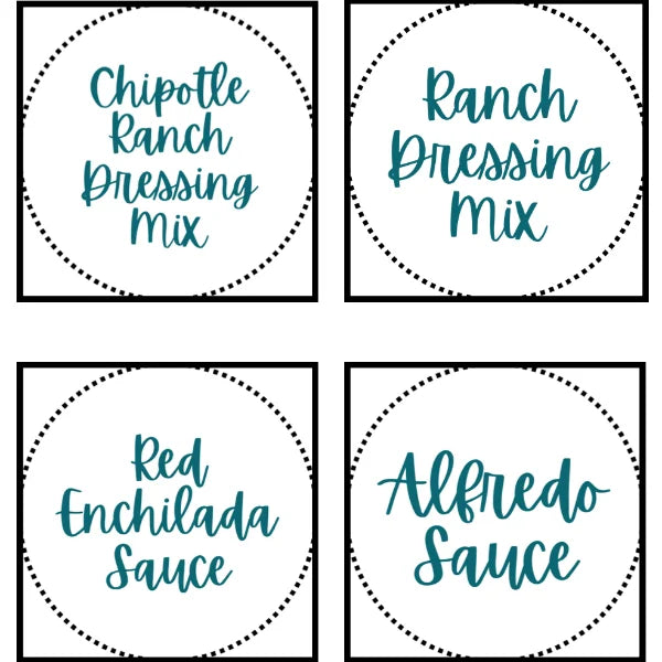 Digital Download - Cooper Farmstead Mason Jar Lid Labels