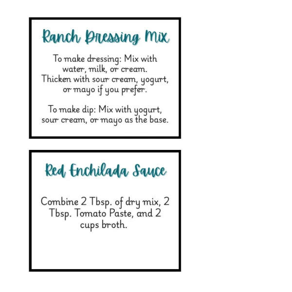 Digital Download - Cooper Farmstead Side Labels
