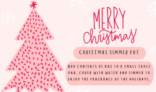Christmas Simmer Pot Gift Tags