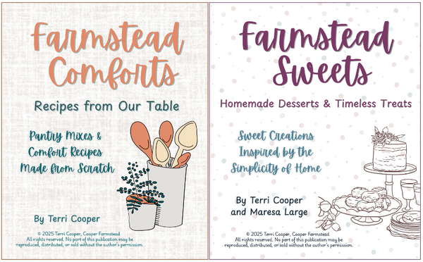 Farmstead Cookbook Collection - PRINT VERSION